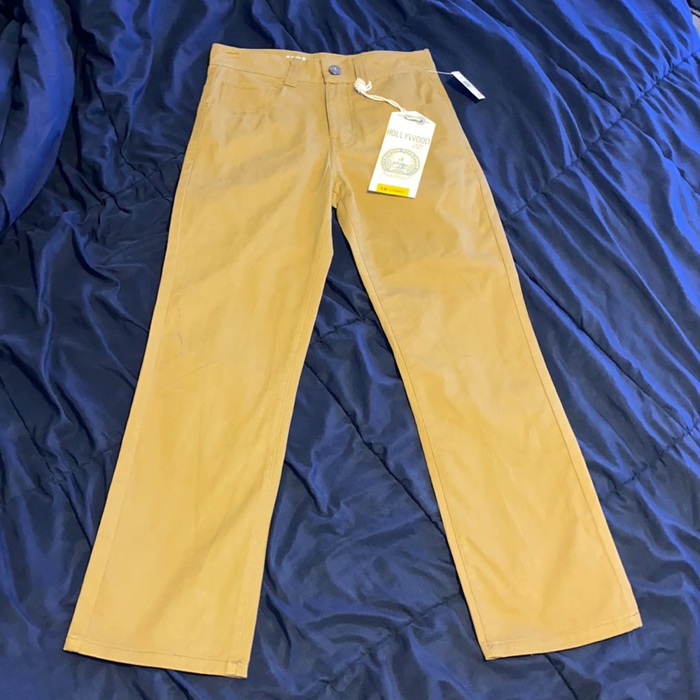 BOGO💙💙 boys 10 slim straight twill pant